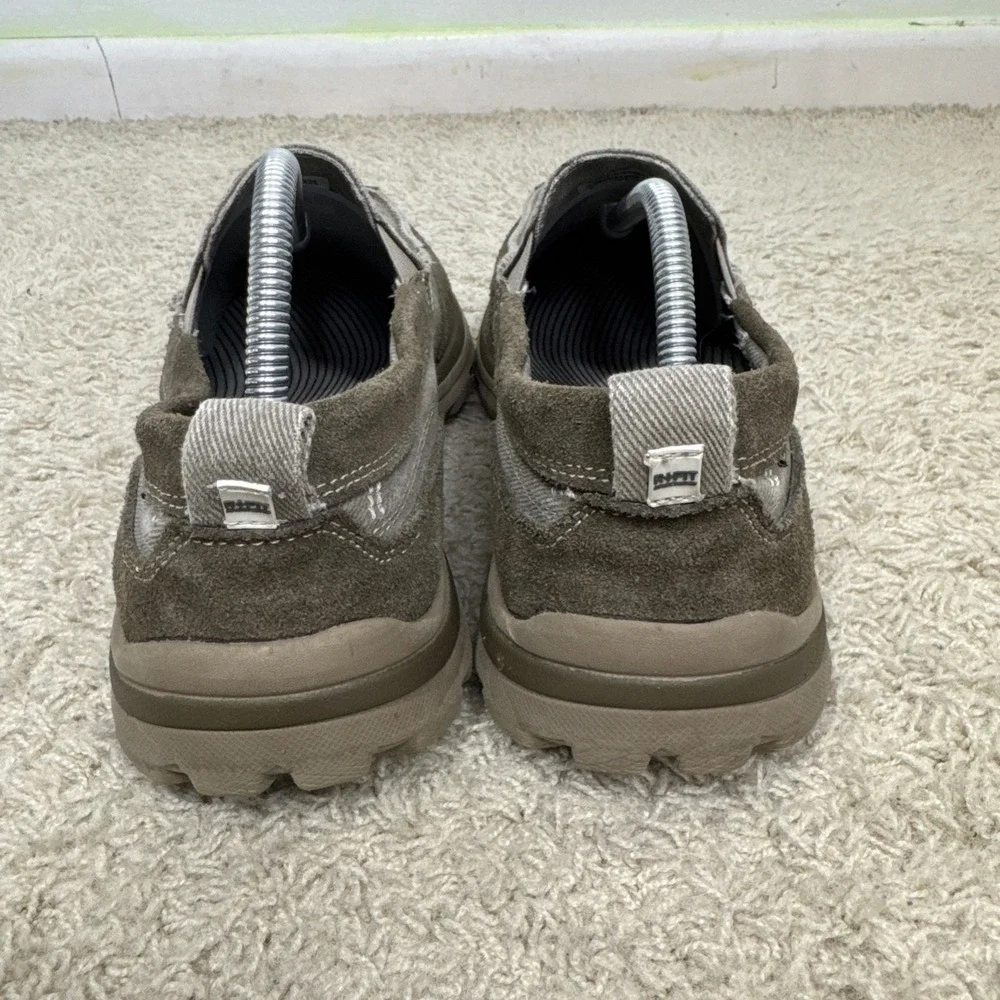 SKECHERS Relaxed Fit 63820 Taupe Memory Foam Slip On Shoes Loafers Mens 11.5‎